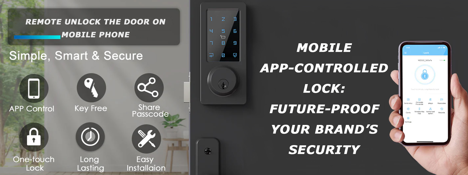Mobile App-Controlled Lock