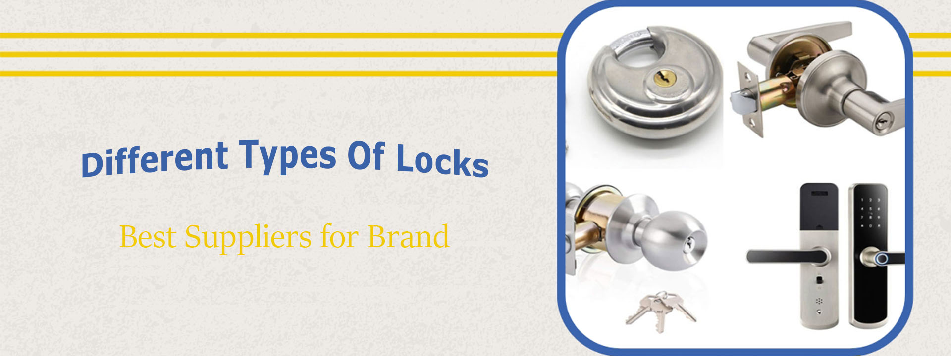different types of lock