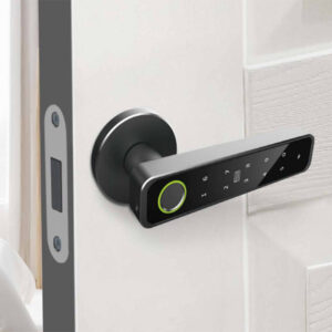 door handle digital lock