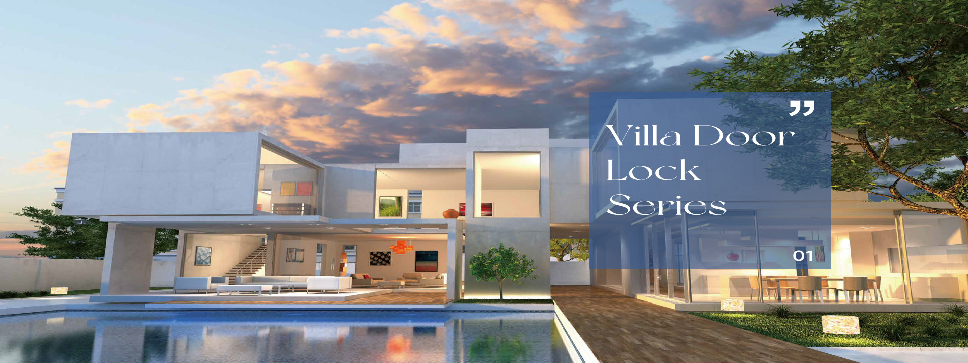 villa door lock